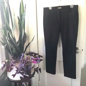 Black slacks from LOFT Outlet